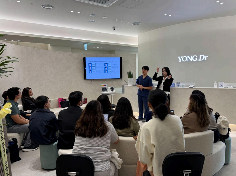 용닥터 모발의원 의료 탈모 수술 순차 통역